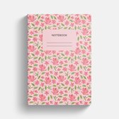 Carnet de notes | Fleurs de cahier | Carnet à couverture rigide | Doublé | 160 pages | Cahier A5 | Fotofabriek