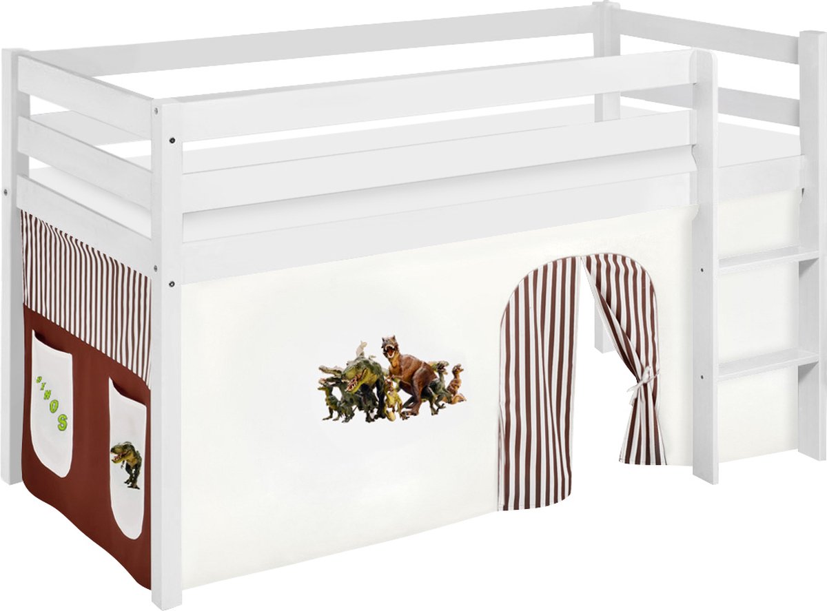 Halfhoogslaper Dino Bruin met tent