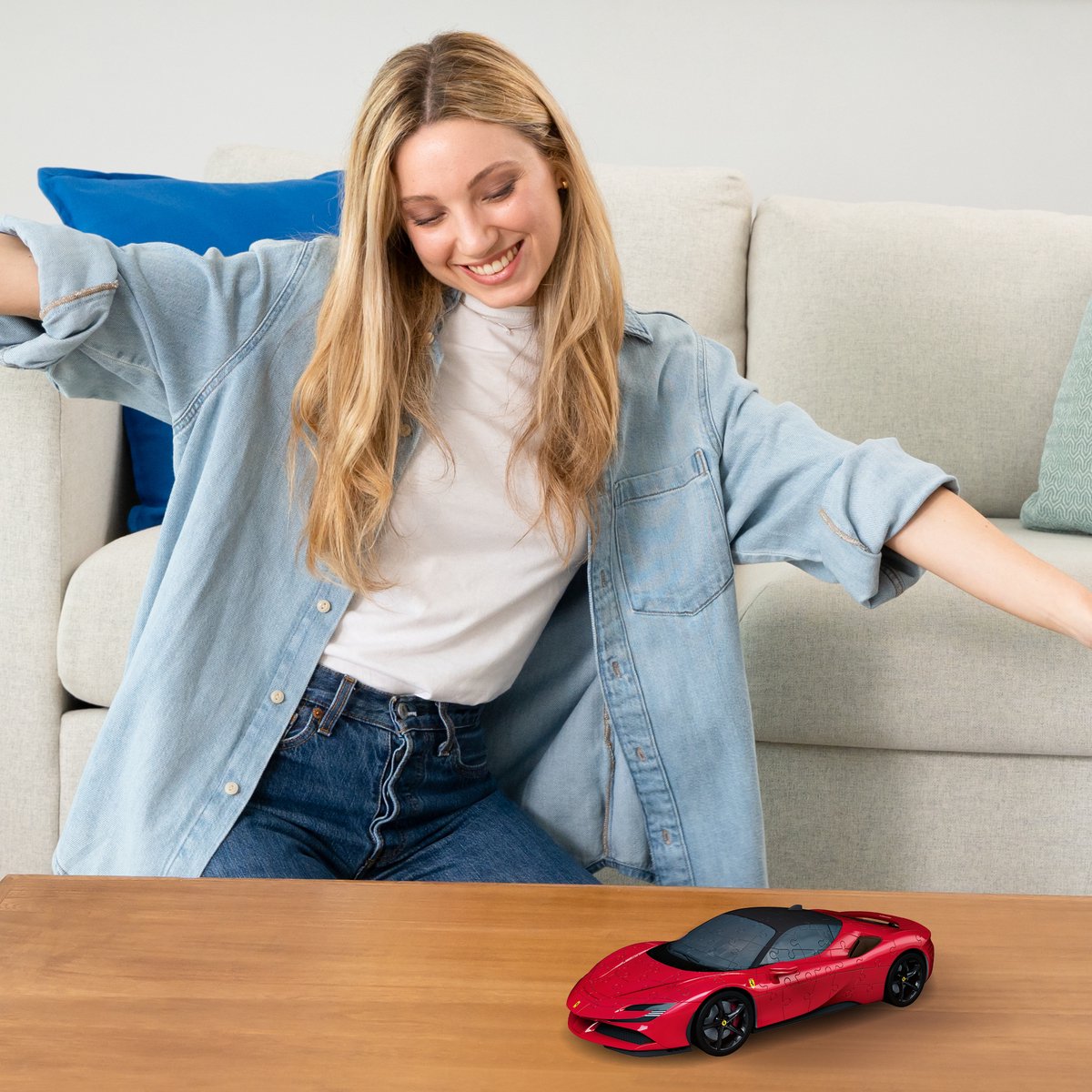 Ravensburger - Ferrari SF 90 Stradale - 3D Puzzel voor Kinderen en Volwassenen — afbeelding 7