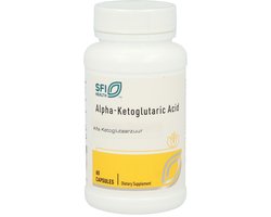 Alfa Klaire Labs -Ketoglutaarzuur - 60 vcaps - 60 stuks