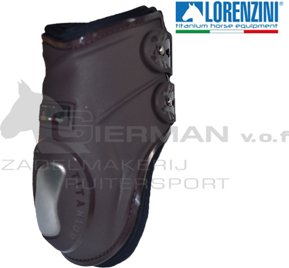 Lorenzini Strijklappen Titanium Bruin - M