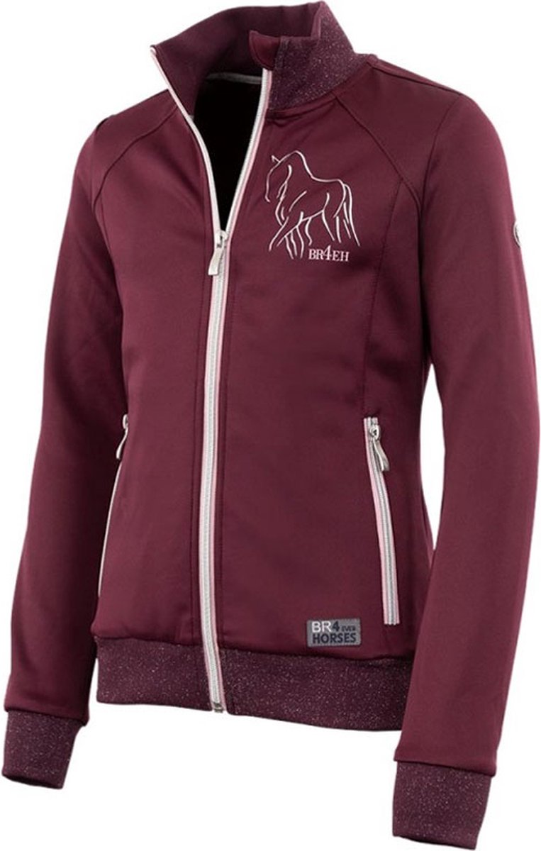 BR Vest Annemarie Kids Grape Wine Rood