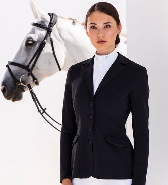 Pikeur Veste de concours Isalie Zip noir bol