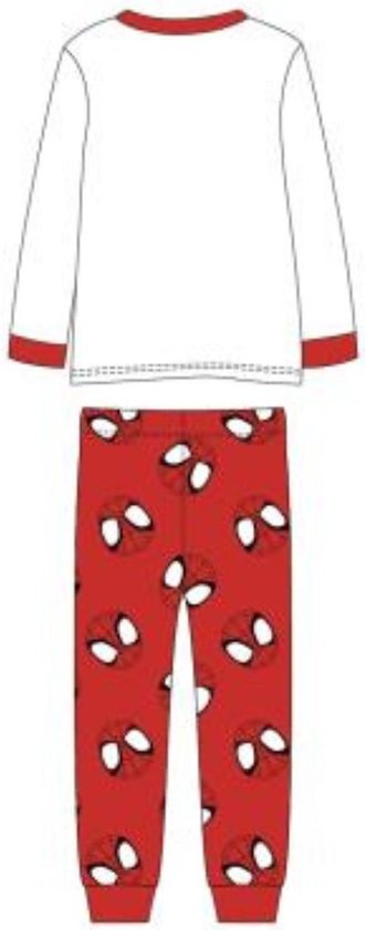 Spidey Pyjama Jongens Meisjes 100% Katoen Wit