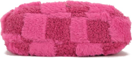 Giuliano Sac bandoulière en simili cuir Puck - Teddy - Fuchsia