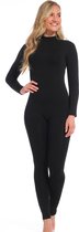MAGIC Bodyfashion Bodycon Jumpsuit Dames Jumpsuit - Zwart - Maat S