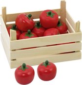 Lot De 10 Mini Pommes Artificielles En Plastique - 3,5x3 Cm, Peintes à La Main, Pour Décoration, Fête, Jouets Enfants - 5