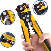 3-in-1 zelfinstellende draadstripper snijder, draad krimptang voor draadstrippen, snijden, krimpen 10-24 AWG (0,2-6,0 mm vierkant)