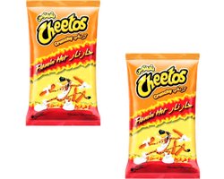 Cheetos - Flamin' Hot Crunchy Cheese - (2 X 190g)