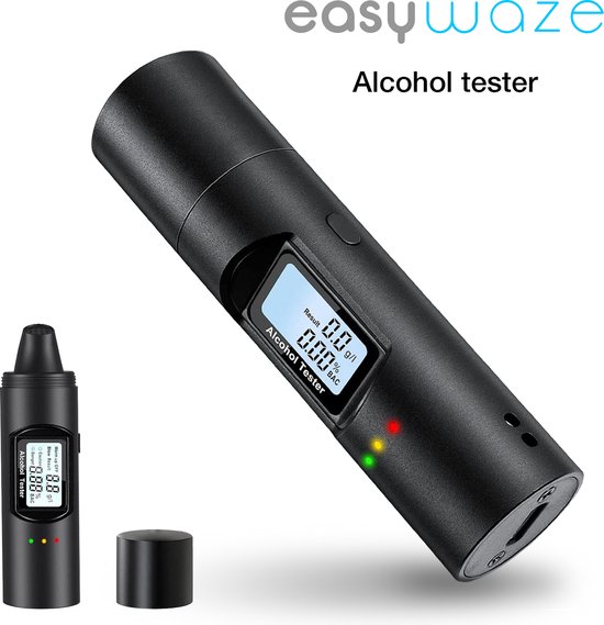 easywaze Dtecteur d'alcool sans contact, Alcohol , Alcohol numrique avec  analyse... | bol