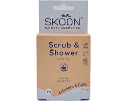 Skoon Scrub & Shower Bar Jojoba & Shea Butter 90 gr
