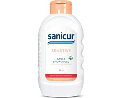 Sanicur - Bath & Showergel Sensitive - 6 x 300 ml - Voordeelverpakking