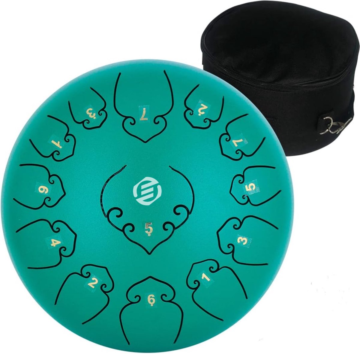 Equivera Regentrommel - Rain Drum - Regentrommel voor Buitentuin - Chakra Trommel - Waterdicht - Meditatie - Yoga - Tuininstrument