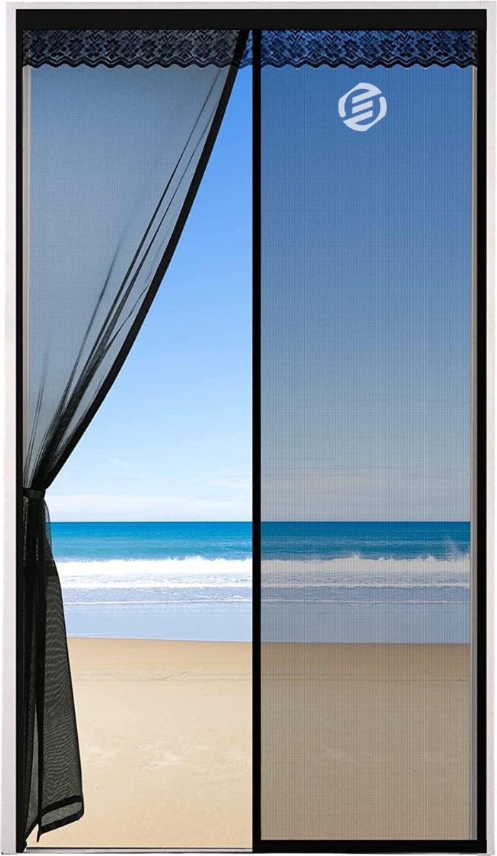 Equivera Raamhor Magnetisch - 100 x 210 cm - Vliegengordijn - Hor - Raamhor - Gordijn - Magnetisch Hordeur