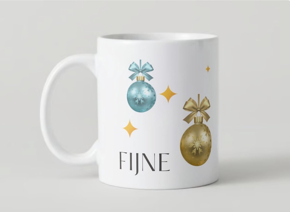 Mok - fijne en warme feestdagen - kerst