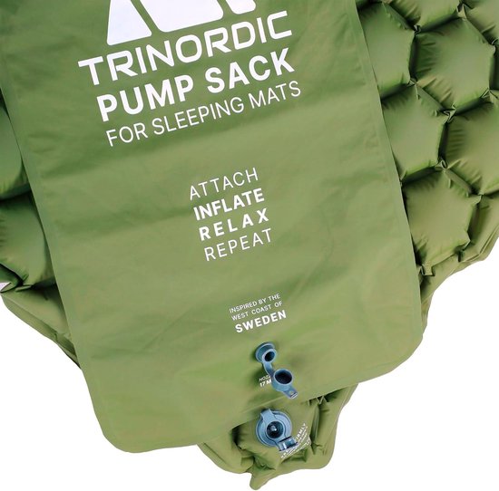 Multifunctionele pompzak - campingaccessoire voor slaapmatten - 17 mm mondstuk van Merkloos — afbeelding 5