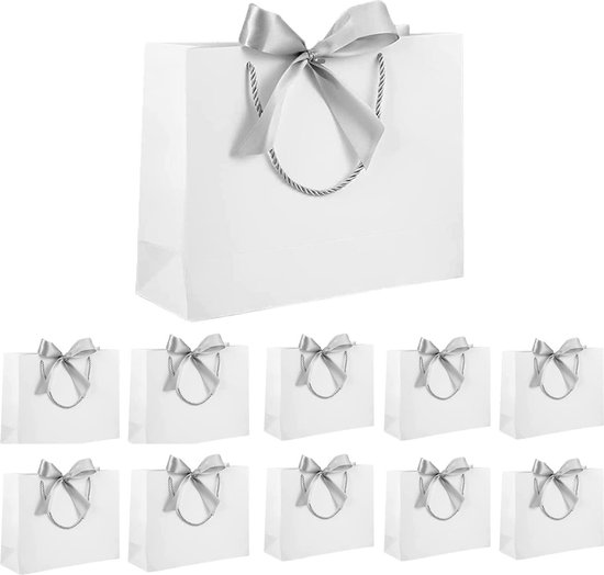 Gouden linten en strikken voor het verpakken van de huidige boxset