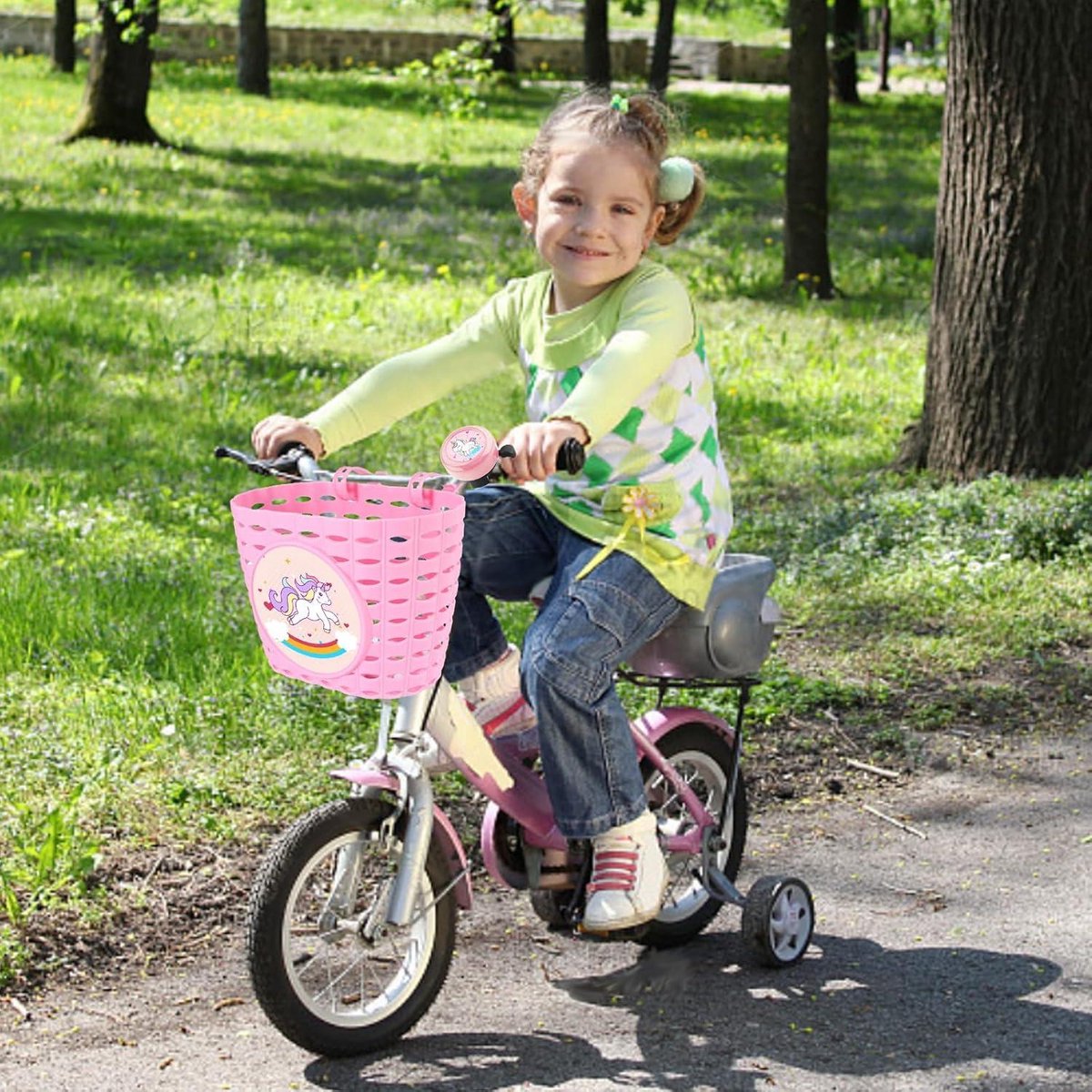 Fietsmand 20 x 15 x 13 cm - Dinosaurus - Afneembaar - Waterdicht en Robuust - Jongens Meisjes