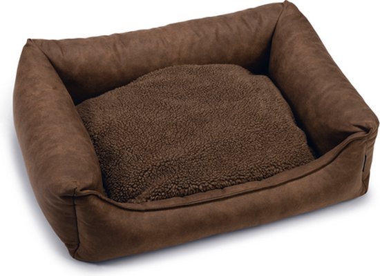 Beeztees Uma - Orthopedische Hondenmand - Bruin - 80x60x22cm