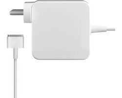 60W Oplaadadapter met T-vormige connector geschikt voor 13 inch Macbook Pro uit 2012 2013 2014 2015 met Magsafe-2 | Oplader | Laptoplader | Laptopcharger | Adapter | Laptop Charger Lader met Magnetic Magnetisch Aansluiting | LB-A1126