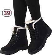 Nivard Sneeuwschoenen Voor Dames - Snowboots - Wintersport Sneeuwboots - Ski Gadgets - Maat 39 - Zwart