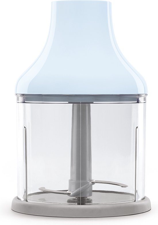 SMEG HBF03PBEU Staafmixer met Accessoires - 700W - Hakmolen, Garde & 1,4L Maatbeker - Variabele Snelheid & Turbofunctie - FlowBlend - '50s Style - Pastelblauw van SMEG — afbeelding 3