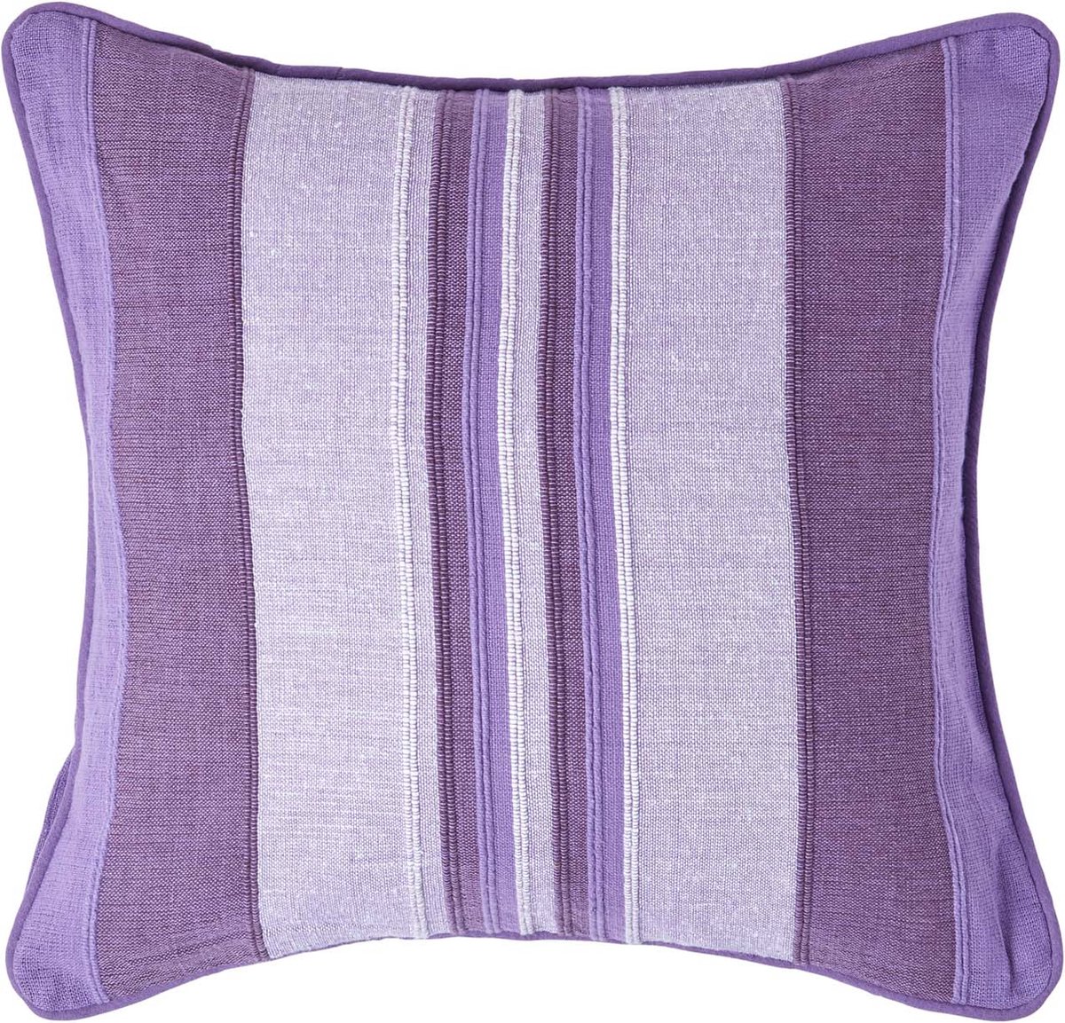 Homescapes Marokko kussenhoes in paars, 100% katoen, 45 x 45 cm