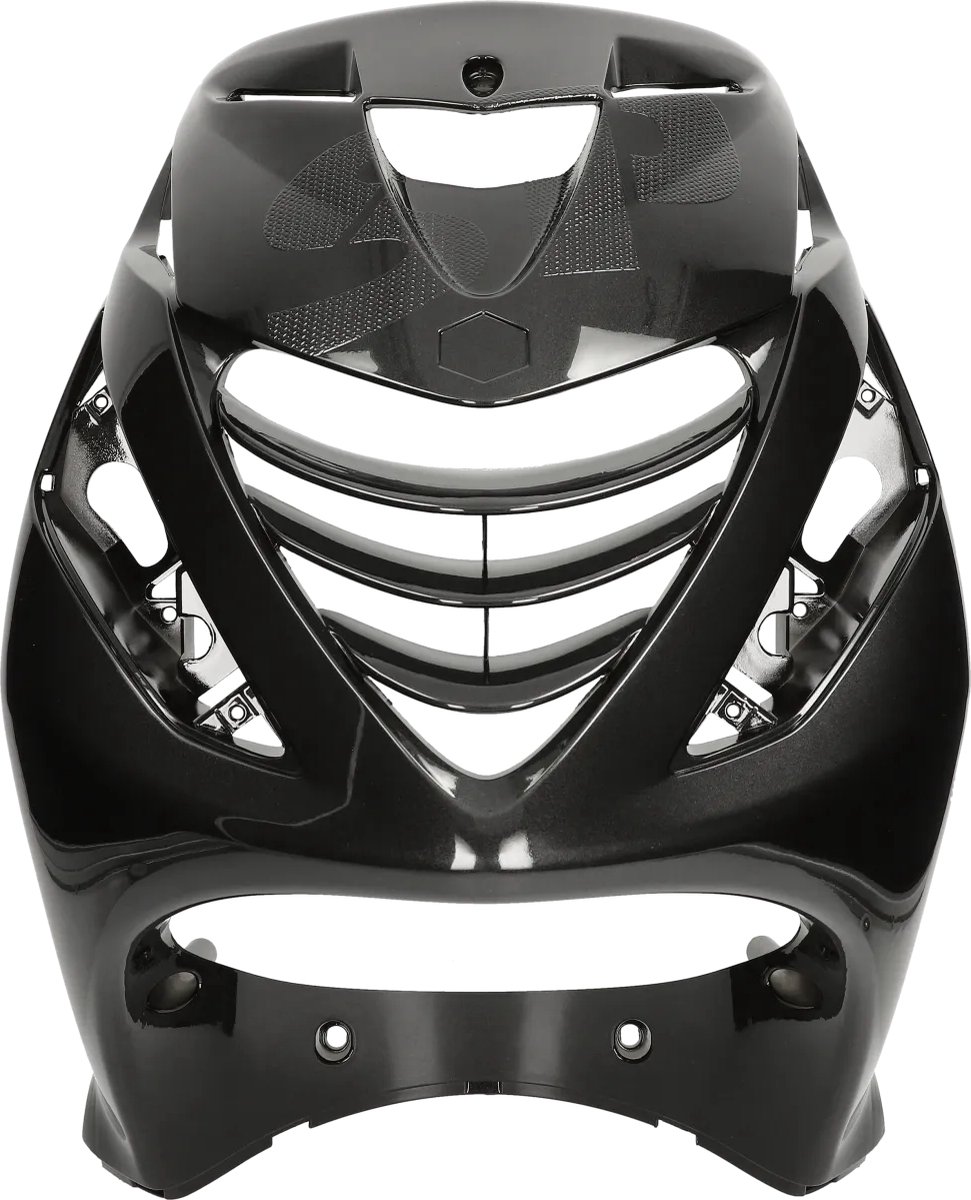 Voorkap Piaggio Zip SP 2000 hoogglans zwart (metallic)