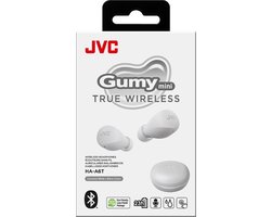 JVC HA-A6T Gumy Mini True Wireless Oordopjes - Wit