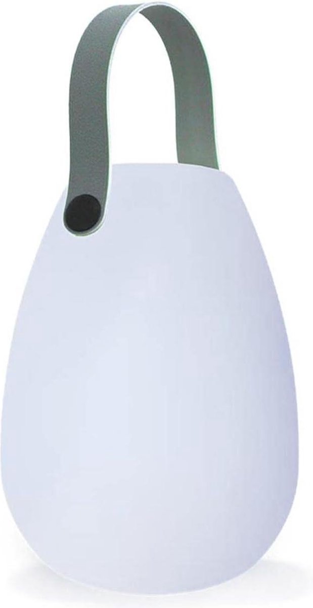 Lamp voor onderweg - led - warmwit en meerkleurig - dimbaar - hoogte 28 cm