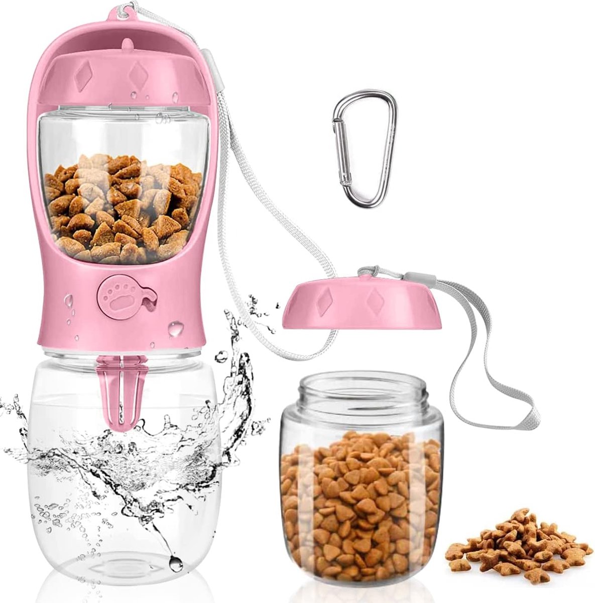 Solacis Drinkfles honden onderweg - Drinkfles honden - Drinkfles hond - Dieren drinkfles - Must have voor uw hond!