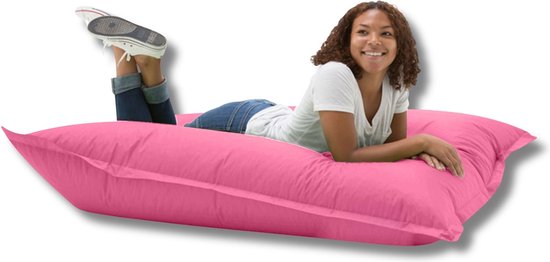 Xoft Living - Zitzak Zitkussen - 100x150 - Roze - Volwassenen & Kinderen