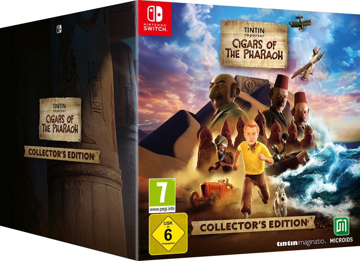 Tintin Reporter: Cigars of the Pharaoh Collector's Edition - Switch