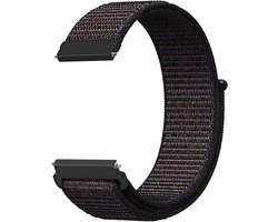 Stravo 22mm Nylon klittenbandje Smartwatchbandje - Geschikt voor Samsung Galaxy Watch 3 45mm / Galaxy Watch 46mm / Gear S3 Classic & Frontier - Polar Vantage M / M2 / V3 / Grit X - Garmin Vivoactive 4 - Bandje voor Xiaomi / Amazfit - Kleuren 3#