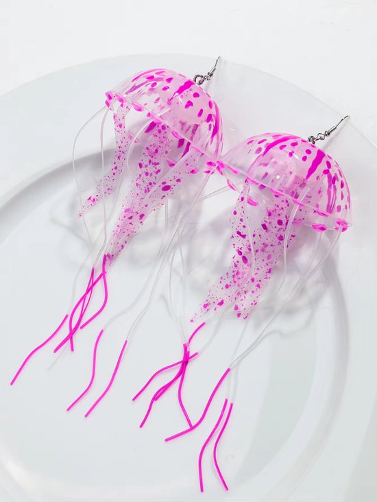 Méduse - Boucles d'oreilles' oreilles Méduse Violet