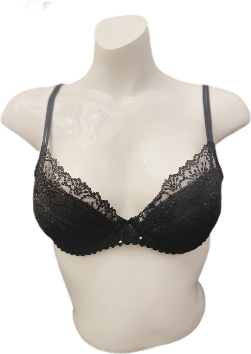 Marie Jo Jane Push Up Bh 0101337 Zwart - maat EU 80A / FR