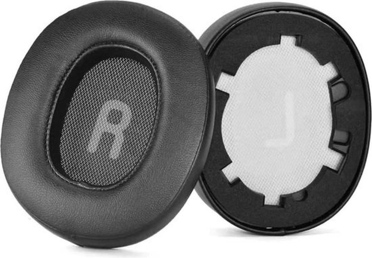Somstyle Oorkussens Geschikt Voor JBL Tune 760BTNC / 750BT /710BT / 700BT / 700BTNC Koptelefoon - 2 Stuks - Zacht Schuim - Eiwitleer - Zwart