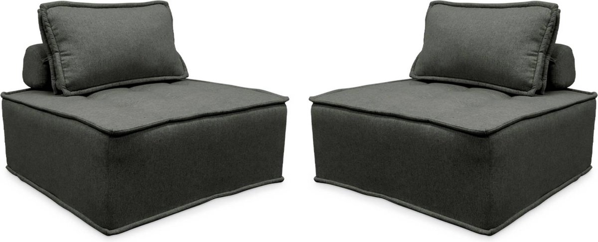 sweeek - Set van 2 fauteuils modulaire bank - dao