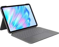 Logitech Combo Touch - Tablettoetsenbord - Geschikt voor iPad Air 11 inch (M2) - Azerty - Grafiet