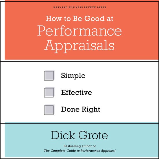 How to Be Good at Performance Appraisals - cover