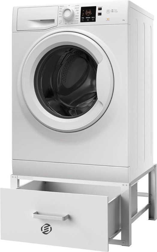 Wasophoogte® Wasmachine Verhoger Zwart | Ergonomisch