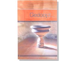 Gedoopt - Doopsel Wenskaart - 12x17cm - Gevouwen wenskaart met envelop