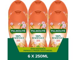 Palmolive Skin Radiance Papaya & Peach - - 6 x 250ml