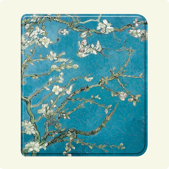 Hoesje Geschikt voor Kobo Libra Colour Hoes Bescherm Hoesje Case Sleep Cover - Hoes Geschikt voor Kobo Libra Colour Hoesje - Bloesem van Avanca — afbeelding 4