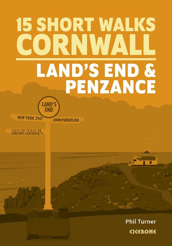 15 Short Walks in Cornwall: Land's End and Penzance - cover