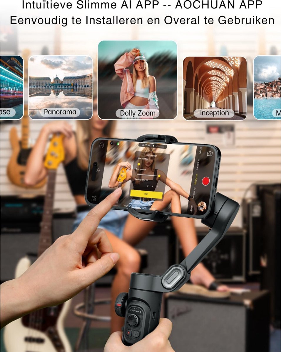 AOCHUAN Smart X PRO Mobile Gimbal | Amsterdam AOCHUAN Smart X PRO Mobile Gimbal | Amsterdam