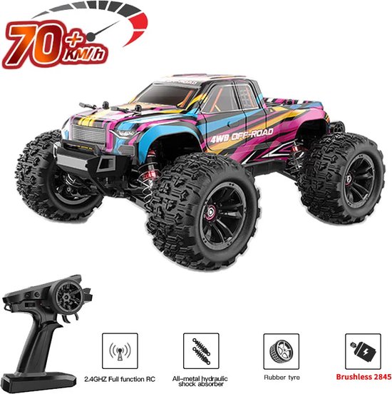 Foto: Mjx hyper go 16209 brushless motor snelle rc auto rc voertuig volwassenen off road buggy radiografisch bestuurbare racewagen rc car