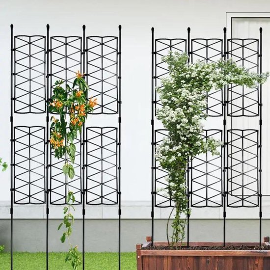 Tuin Obelisk Trellis for Klimplanten,Plantensteun Paraplu