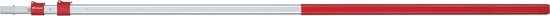 ARS Uitschuifbare Telescoopsteel - 2180-5610 mm - Lichtgewicht Aluminium - Antislip Greep - Rood/grijs van ARS — afbeelding 3