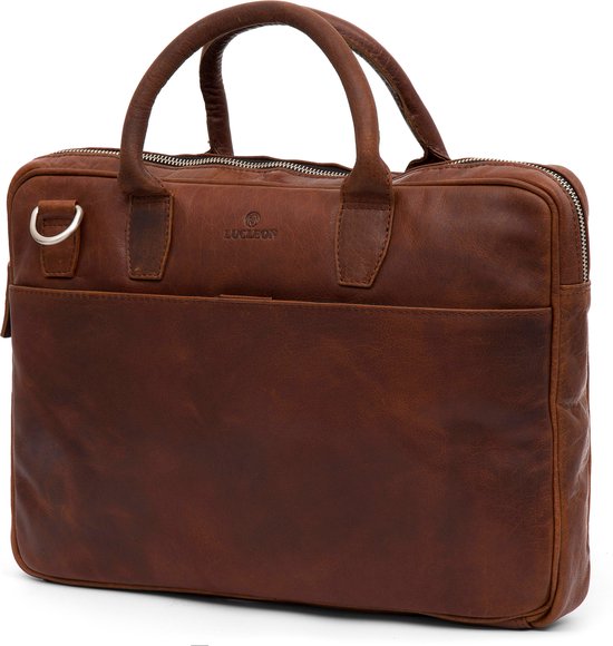 Sac Montreal Executive 13 pouces en cuir marron